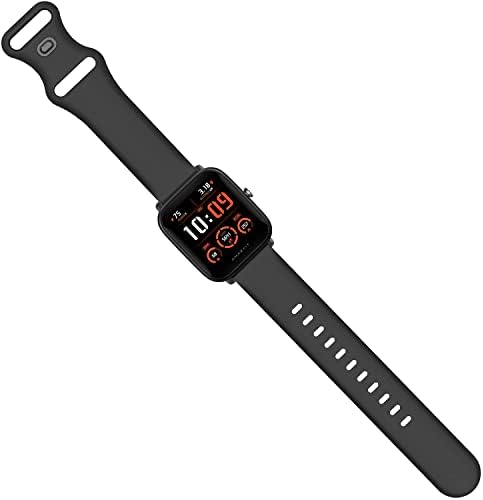 רצועת החלפת סיליקון תואמת ל- Amazfit Bip U/Bip U Pro Smart Watch, רצועת שעון ספורט תואמת ל- Amazfit