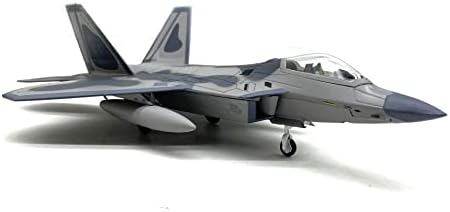 סגסוגת Moudoauer US F22 Raptor Stealth Fighter Model 1: 100 סימולציה של הדגם לוחם מדעי צבאי אוסף מודלים