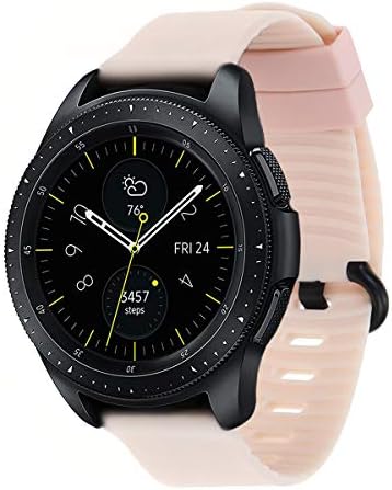 תואם Samsung Gear S3 להקות Frontier/S3 להקה קלאסית/Galaxy Watch 46 ממ/Moto 360 2nd Gen 46 ממ TPU חומר