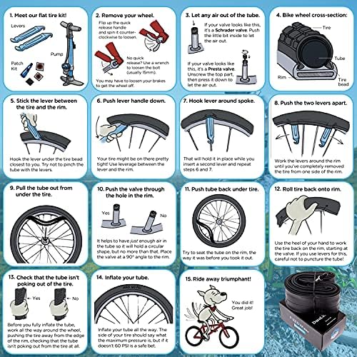 צינור אופניים - בחר גודל 12, 14, 26, 27.5, 650ב, 29, 700ג צינורות אופניים - כביש, חצץ, אופני הרים -