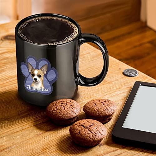 צ ' יוואווה כלב הדפסת כפת קרמיקה ספל קפה כוס תה כוס מצחיק מתנה עבור משרד בית נשים גברים