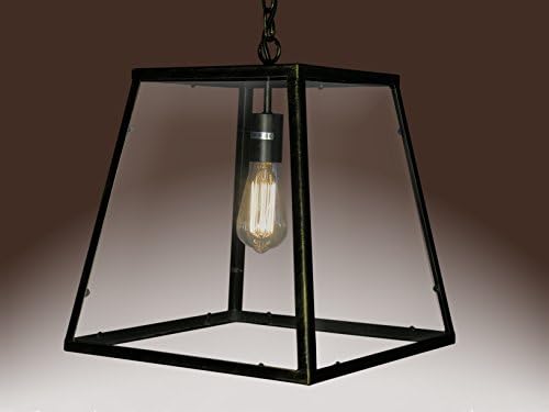 מחסן של טיפאני 4013 מינרווה 1-אור שחור אדיסון מנורת עם הנורה תליון