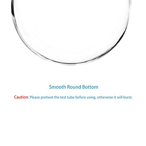 זכוכית StonyLab 500 מל קיר כבד 3 בצוואר עגול בקבוק RBF, עם 19/22 מרכז ומפרק חיצוני מחודד סטנדרטי, 500