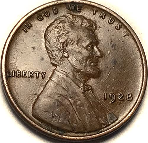 1928 P Lincoln Cent Cent Penny מוכר על לא מחולק