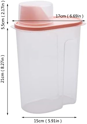 גליג ' ה 2.5 ליטר מטבח מיכל אחסון רב דגנים מזון קופסא אחסון מוצרים יבשים מיכל אטום פלסטיק שקית אוכל