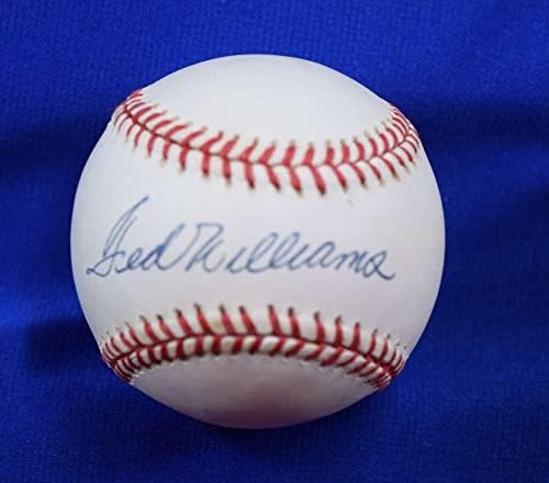 TED WILLIAMS PSA DNA COA Autograpth League Americam American Oal חתום בייסבול - כדורי חתימה