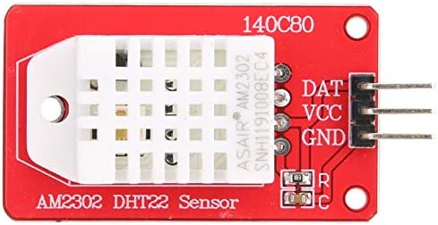 Walfront דיוק גבוה AM2302 DHT22 מודול חיישן של טמפרטורה דיגיטלית ומודול צג לחות עבור SCM עבור AM2302