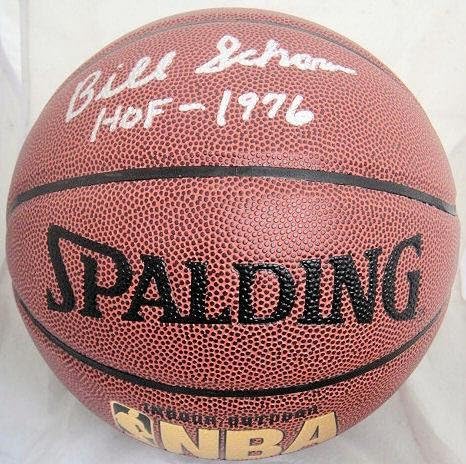 ביל שרמן חתם על Spalding NBA כדורסל מקורה/חיצוני JSA - כדורסל חתימה