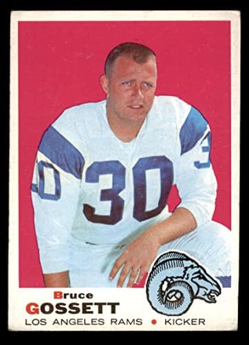 1969 Topps 194 Bruce Gossett Los Angeles Rams Cards's Cards 2 - Rams טובים