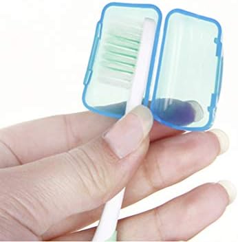 30 יחידות מברשת שיניים כיסוי ראש מברשת שיניים נייד מארז מגן על קמפינג נסיעות חיצוניות/997