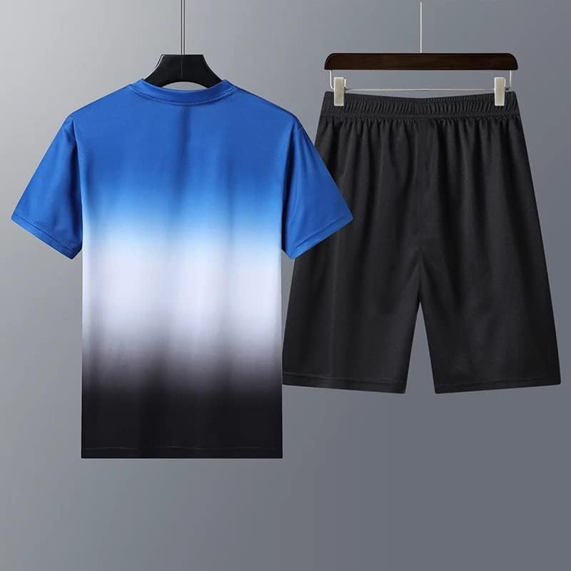 Wpyyi Sportsuits Fitness שני חתיכות חולצה קצרה