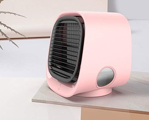 Yczdg usb mini air cooler מאוורר מזגן קירור אוויר עם אור לילה נייד לחות שולחן עבודה שולחני אוויר קירור