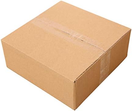 100 קופסאות משלוח לארוז, קופסאות נייר גלי,קופסת קרטון גלי קטנה להעברה, אריזה ואחסון, 6 על 4 על 2 אינץ