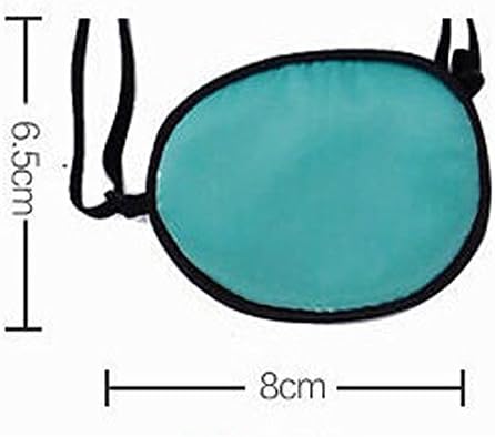 מבוגרים טלאי עין משי מתכווננים עם רצועה אלסטית טלאי עיניים יחיד לטיפול בעין עצלה אמבליופיה פזילה