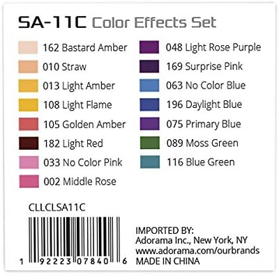 אפקטים צבעוניים של CLAR SA-11C מוגדרים ל- S30