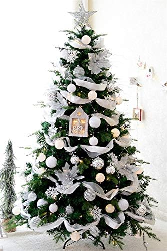 עץ חג המולד של עץ חג המולד עץ חג המולד מלאכותי לקישוטי חג המולד מקורה וחיצונית הרכבה קלה לגינה בסלון