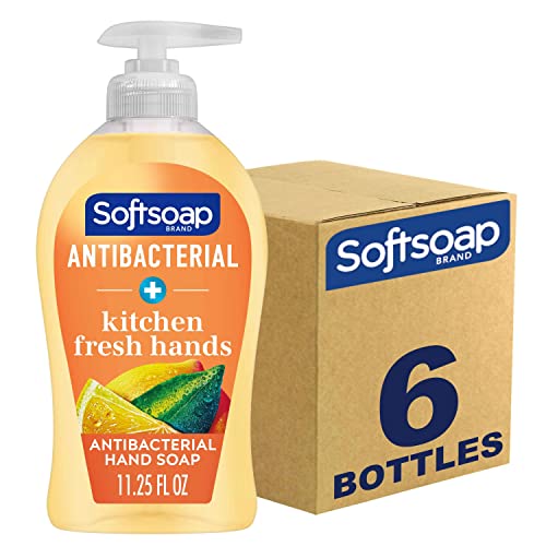 סבון רך אנטיבקטריאלי נוזל יד סבון, מטבח טרי יד סבון, 11.25 אונקיה, 6 חבילה