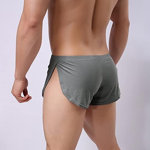 מכנסי בוקסר לגברים אורזים תקצירים תחתונים תחתונים תחתונים צבעוניים מכנסיים קצרים