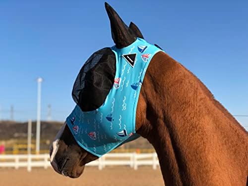 TGW רכיבה על מסכת זבוב סוס סופר נוחות סוס מסכת זבוב גמישות מסכת זבוב עם אוזניים אנו מייצרים רק מוצרים