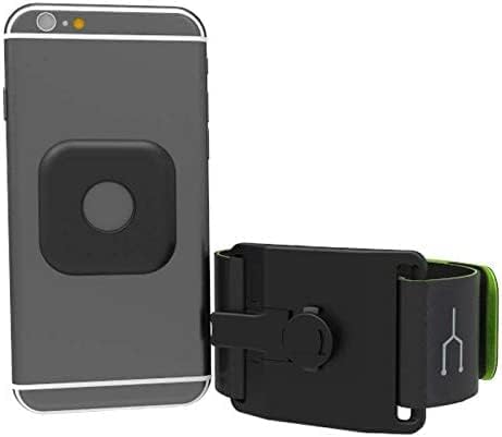 Navitech Black טלפון נייד עמיד למים פועל חגורת מותניים - תואם Withxiaomi Redmi 8a סמארטפון
