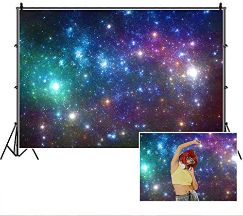 חלל עמוק גלקסי ערפילית רקע צילום, יייל 5 על 3 רגל ויניל יקום נוצץ כוכב הלכת גלקטיקס כוכבים שמיים כוכבים