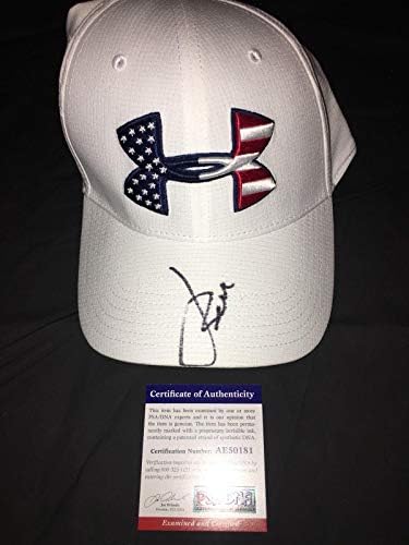 ג'ורדן ספייט חתום רשמי תחת כובע שריון גביע ריידר ארהב PSA/DNA - כובעי גולף חתימה ומגנים