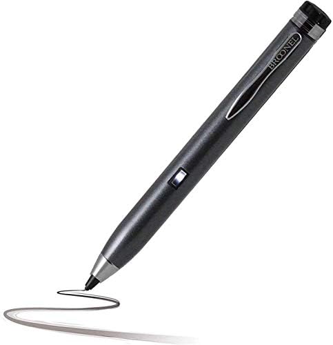 עט חרט דיגיטלי פעיל של Broonel Silver Point דיגיטלי - תואם ל- HP 7 פלוס טאבלט 7 אינץ '