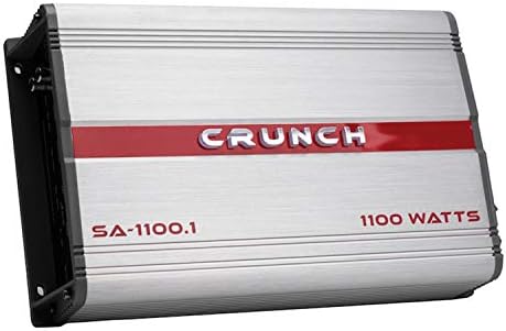 Crunch SA-1100.1 סדרת Smash 1,100 וואט Monoblock Class AB AB