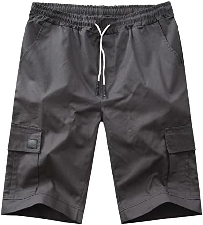 מכנסי טיול של יקריטיאננה מכנסיים קצרים מטען מגורים קלים מכנסיים קצרים טקטיים במכנסיים קצרים בצבע אחיד