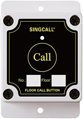 אתר בנייה אלחוטי של Singcall שיחה, למעלית מתקשרת, לא ניתן להשתמש בביפר כפתור אחד לבד