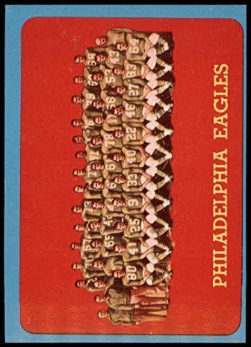 1963 Topps 121 Eagles Team