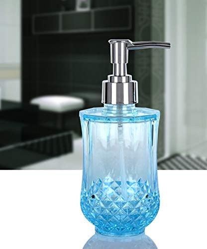 Cealewish Creative Creative קיבולת גבוהה זכוכית אקרילית סבון אמבטיה סבון עיתונות בקבוקי ג'ל מקלחת ידנית
