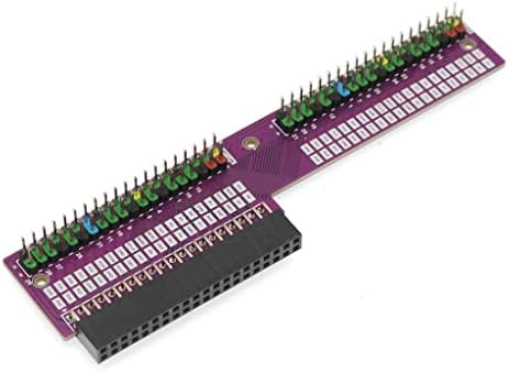 Raspberry Pi 400 GPIO כותרת מתאם הרחבה, עם כותרת מקודדת צבע, חיבור קל ל- PI400-Purple שלך