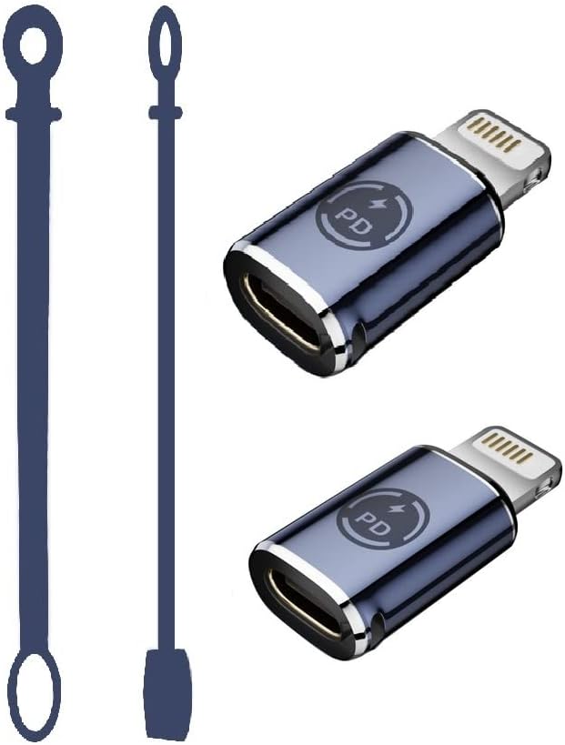Korllo PD 27W USB סוג C עד 8 פינים לאייפון 14 13 12 11 Pro Max XR ממיר כבלים לטעינה מהירה