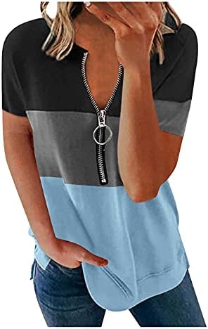 אופנה קצר שרוול רופף בכושר חולצות לנשים טרנדי מקרית כיכר צוואר קיץ גרפי קל משקל חולצות