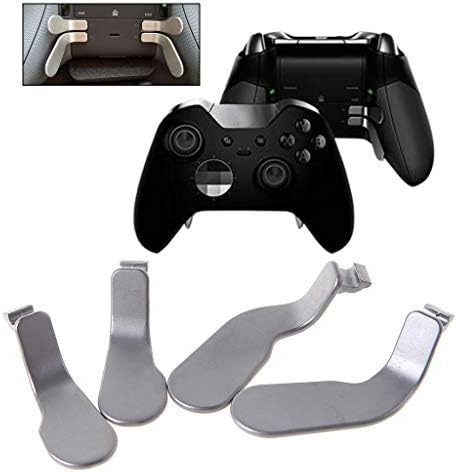 כפתור ההדק של הפגוש 4 יחידות פגוש משוטים שיער מפעילים נועלים חלק החלפת אביזר משחקי מתכת עבור Xbox One