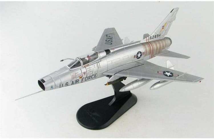 מאסטר תחביב F-100D Super Saber Bu.no. 55-2894 'MIG KILLER' USAF 416 TFS DA NANG AB 1965 1/72 DIECAST