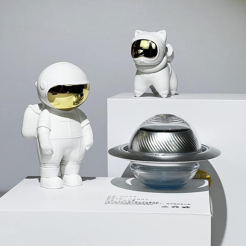 אולודו אסטרונאוט עיצוב צלמיות, פסל אסטרונאוט, חלל שולחן פסל שולחן צעצועים חלל כלב אסטרונאוט חדר פסל