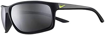 נייקי EV1112-007 משקפי שמש אדרנלין צבע שחור/וולט צבע, אפור עם עדשת מראה כסף