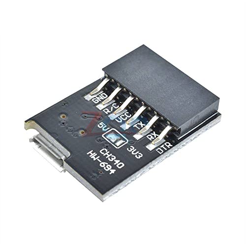 עבור WEMOS CH340G CH340 Breakout 5V 3.3V מיקרו USB ללוח מודול סדרתי עבור Arduino Downloader Pro Mini