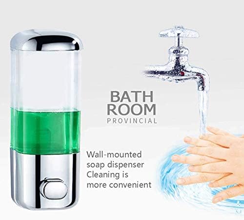 מתקן סבון SWIPA, 480 מל מתקן סבון משטח עם IP65 אטום למים למשרד למטבח אמבטיה