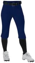 Badger Sport Womens FastPitch Sthicker מכנסי סופטבול ברכיים גבוהות