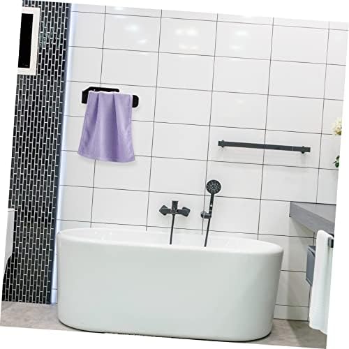DOITOOL 3 PCS אמבטיה אמבטיה אביזרים מחזיק מוטות מעמד קיר מגבת לקולב מתלה עצמי הרכבה על מטבח מטבח טבעת