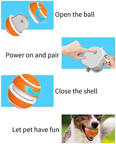 חכם אינטראקטיבי כלב צעצוע כדור עבור שעמום שיניים ניקוי ללעוס לחיות מחמד צעצוע הוביל אור לשינוי נטענת