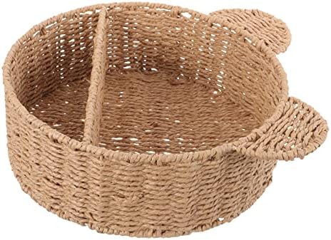 Collbath 2 pcs Rattan Storage Salse Salse Salsing Salse Sallaw