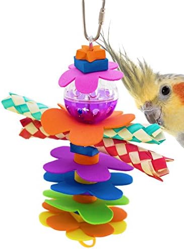צעצועי בונקה ציפור 1861 כוח פרחים צעצוע ציפור צעצועים כלוב כלובי כלובי תוכי קוקטייל CONURE