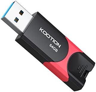 כונן הבזק של KOOTION 64 GB USB 3.0 כונן אגודל פלאש כונן אגודל נשלל 64 גרם כונן מיקוד אולטרה מהיר גבוה