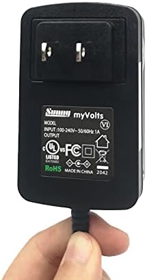 Myvolts 15V מתאם אספקת חשמל תואם/החלפה לרמקול Bluetooth SONS SRS -X55 - Plug US