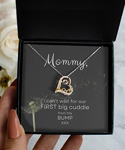 אמא להיות מתנה שרשרת-חדש אמא מתנות לנשים - ראשון זמן אמא מתנה עבור מצפה אמא-הריון מתנה בפעם הראשונה